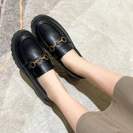 Yvette Women's Suede Loafers - front view