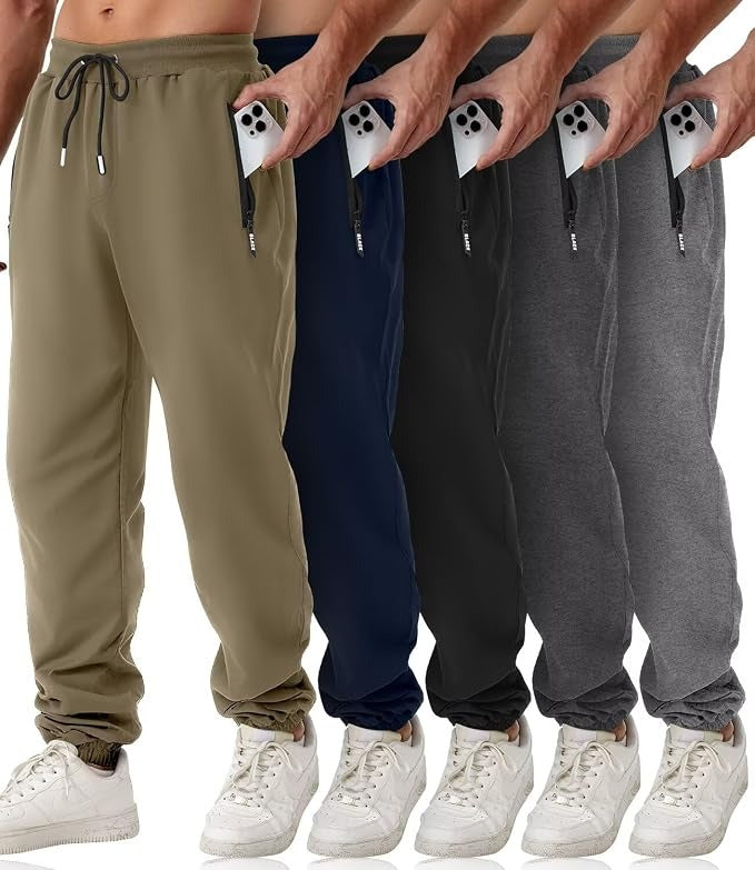 Gray Men's Joggers | Athletic, Running, Slim Fit