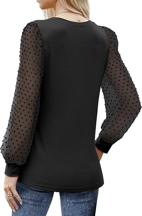 Noor Women's Blouse - close-up detail