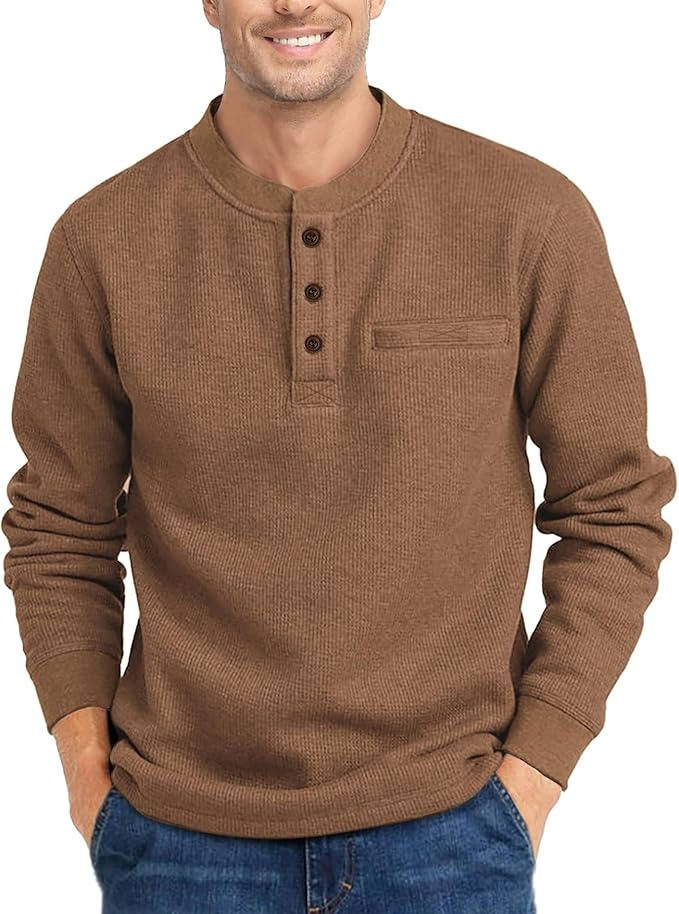Gray Men's Sweater - back view