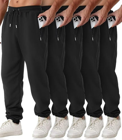 Gray Men's Joggers - close-up detail