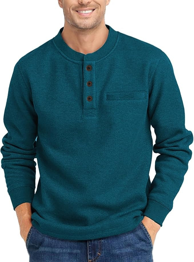 Gray Men's Sweater - front view