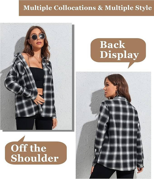 Opal Women's Oversized Blouse - styled view