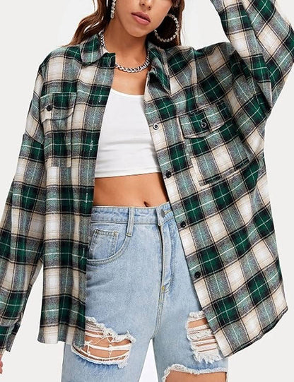 Ruby Women's Oversized Blouse - front view