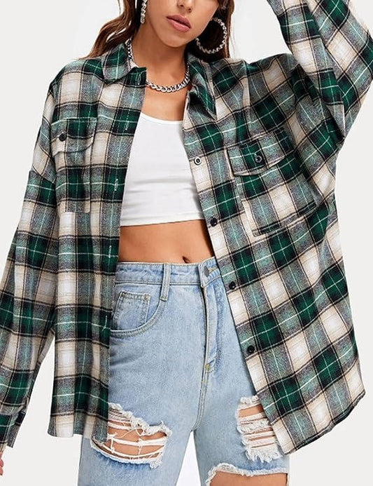 Ruby Women's Oversized Blouse - front view