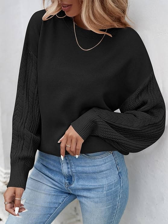 Opal Women's Oversized Sweater - front view