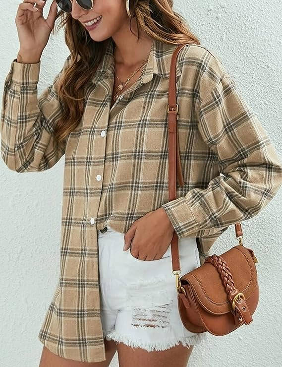 Ruby Women's Oversized Blouse - front view