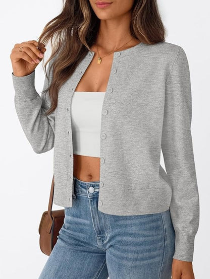 Kaia Women's Cardigan - fabric and finish detail