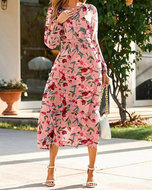 Tilda Women's Floral Maxi Dress - styled view
