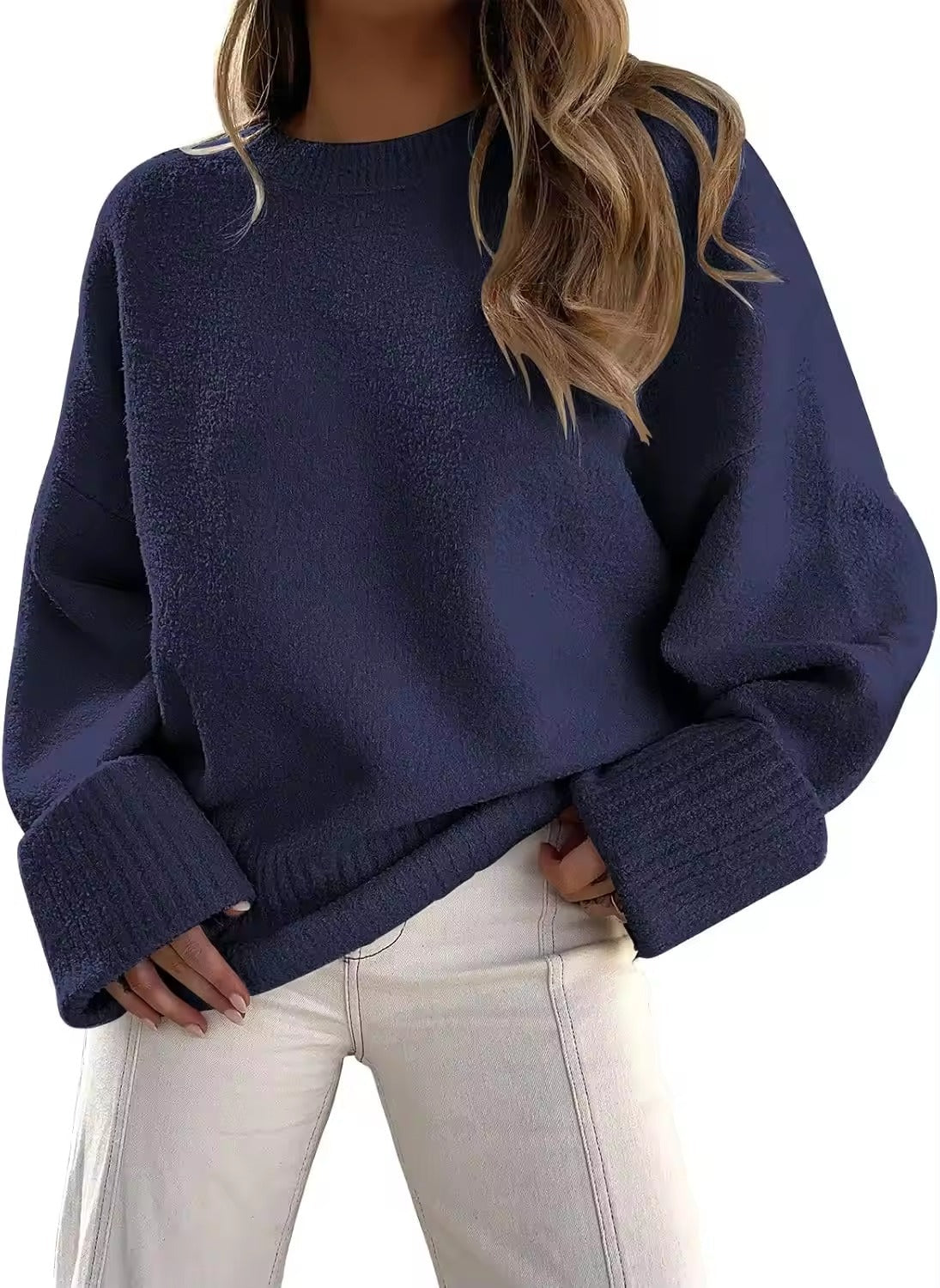 Dahlia Women's Oversized Sweater - shown in use