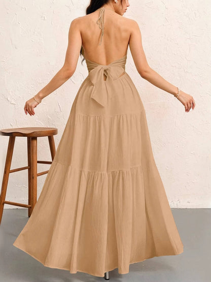 Wilda Women's Maxi Dress - flat lay