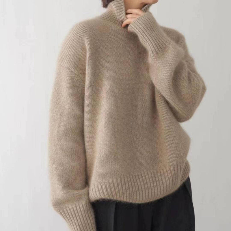 Freya Women's Sweater | Cashmere, Turtleneck