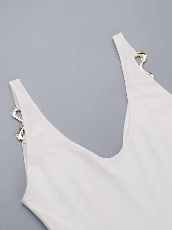 Tamsin Women's Dress - fabric and finish detail