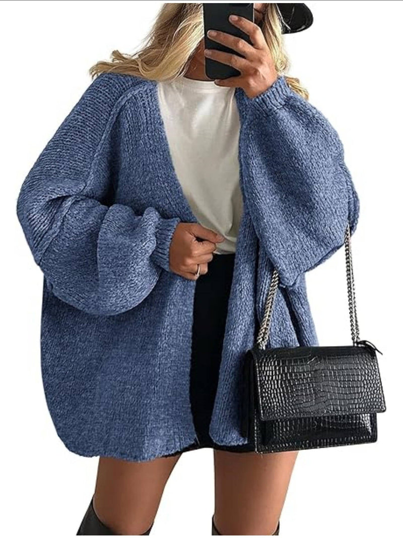 Violette Women's Oversized Cardigan - front view