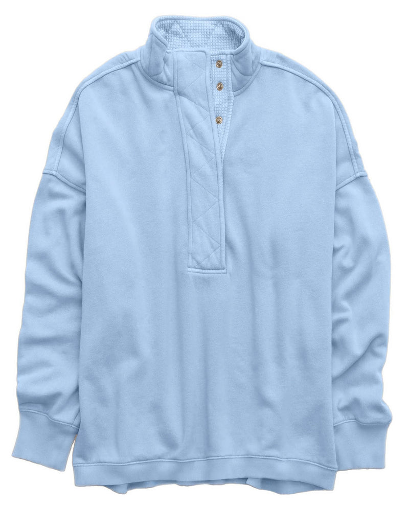 Lena Women's Oversized Sweatshirt - fabric and finish detail