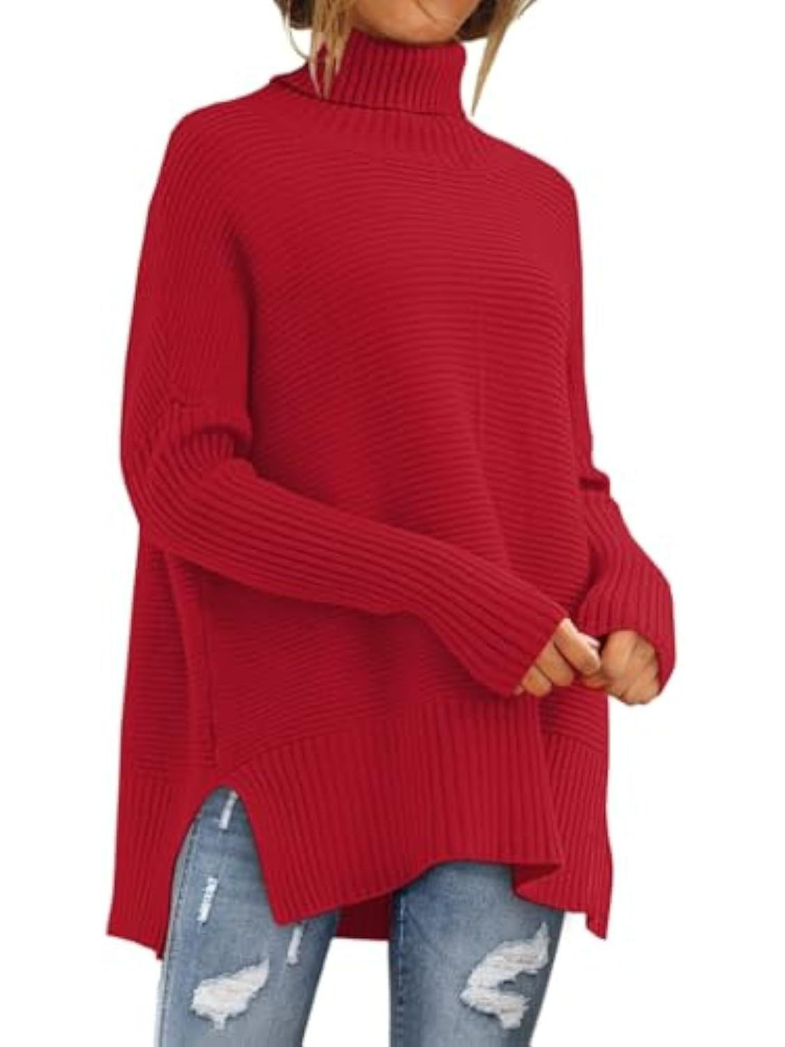 Sable Women's Oversized Sweater - close-up detail