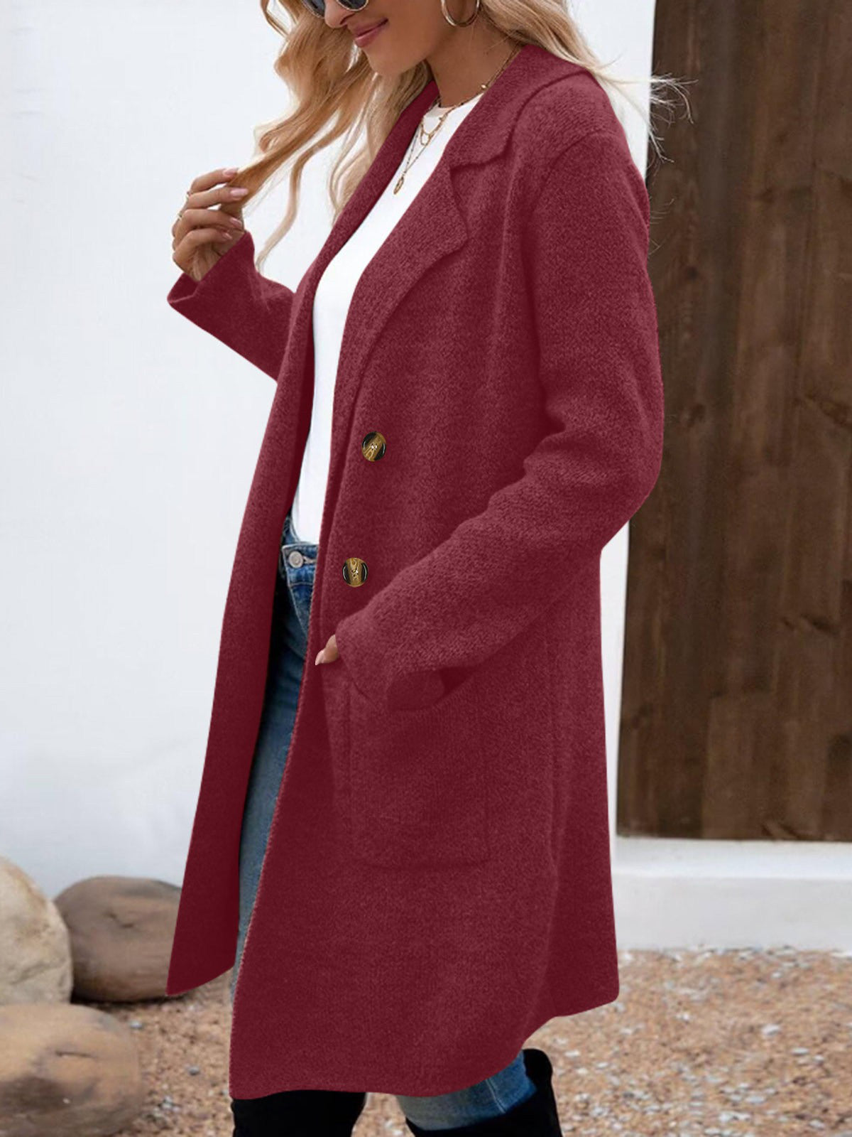 Nora Women's Cardigan - full-length view