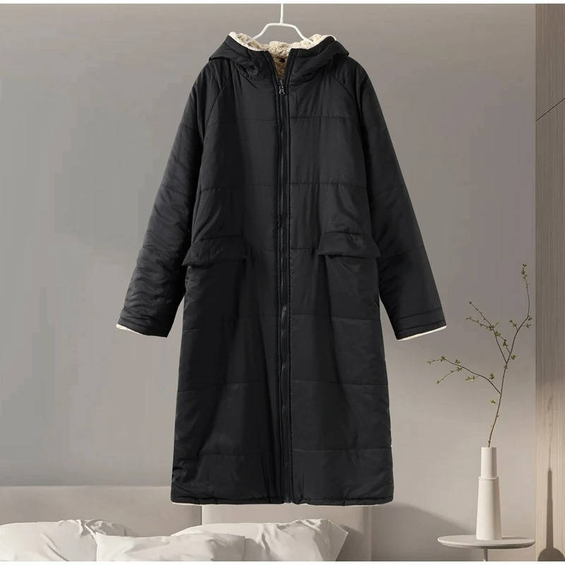 Xanthe Women's Quilted Coat - full-length view