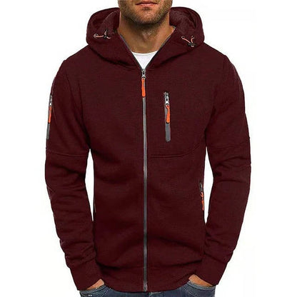 Lachlan Men's Hoodie - flat lay