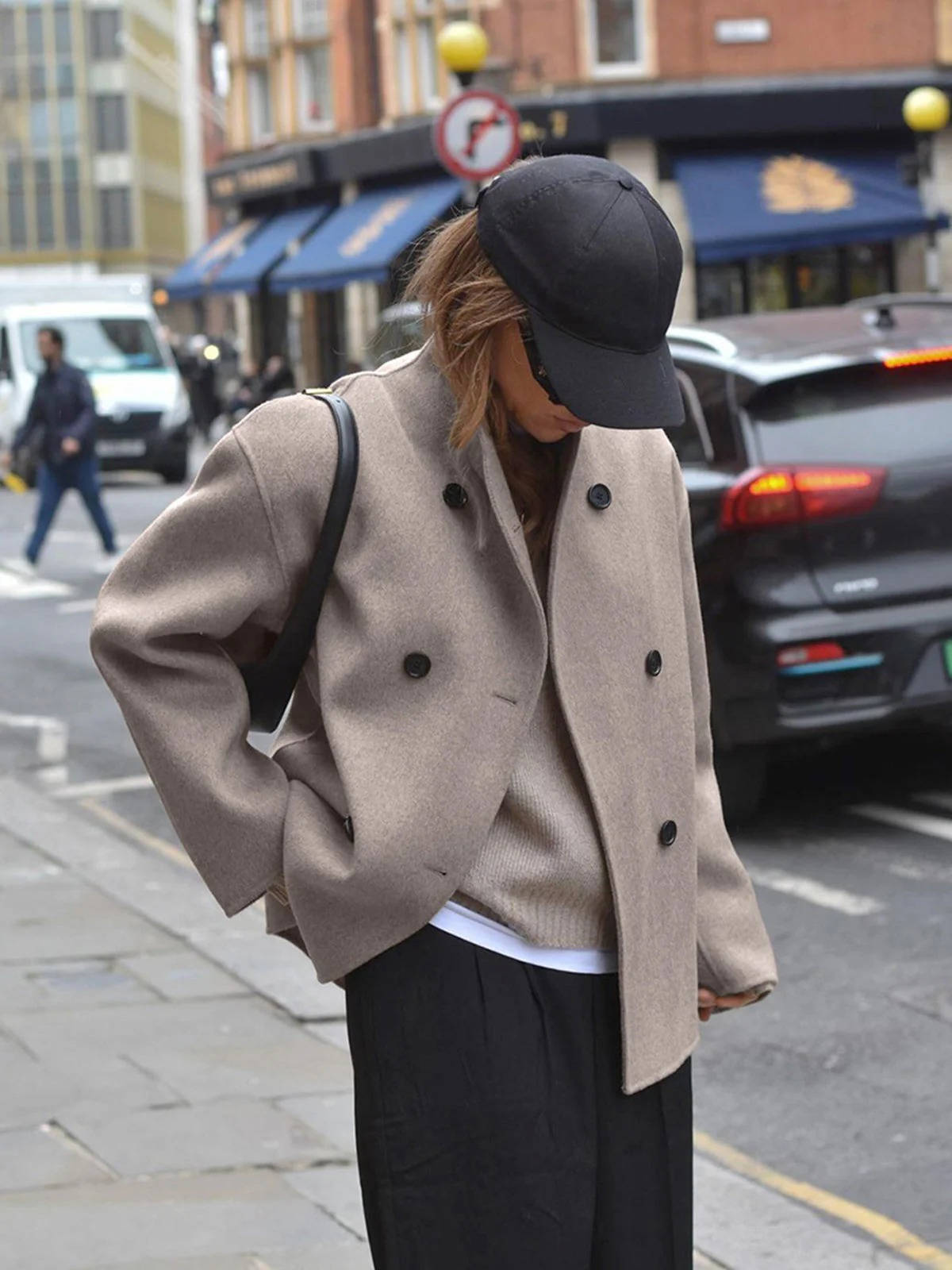 Margot Women's Coat - fabric and finish detail