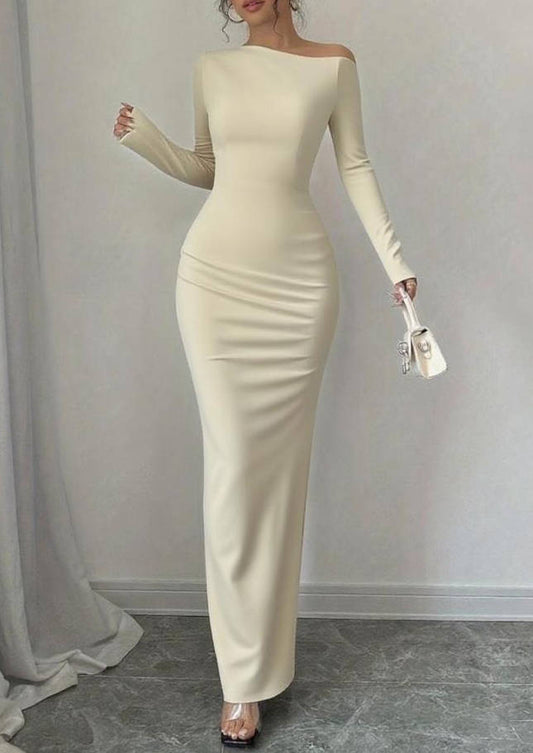 Sienna Women's Asymmetric Maxi Dress - styled view