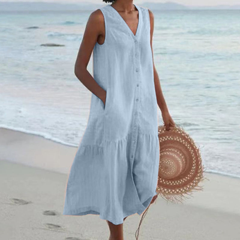 Rosa Women's Midi Dress - front view