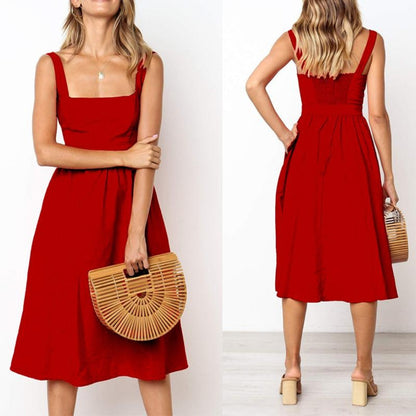 Willa Women's Dress - back view
