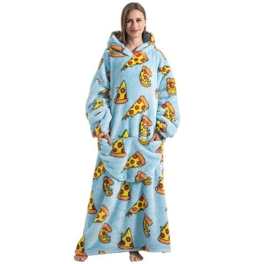 Nadia Women's Throw Blanket - front view
