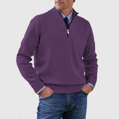Caleb Men's Sweater - styled view