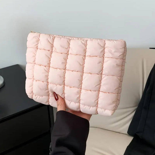 Mabel Women's Quilted Organizer - styled view
