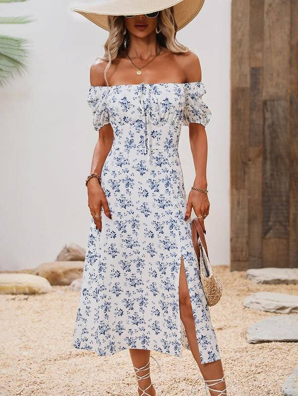 Zadie Women's Floral Midi Dress - styled view