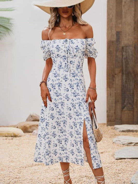 Zadie Women's Floral Midi Dress - styled view