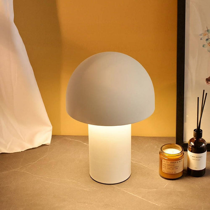 Grove LED Table Lamp - fabric and finish detail