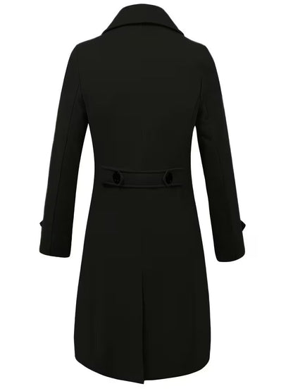 Tobias Men's Coat - fabric and finish detail