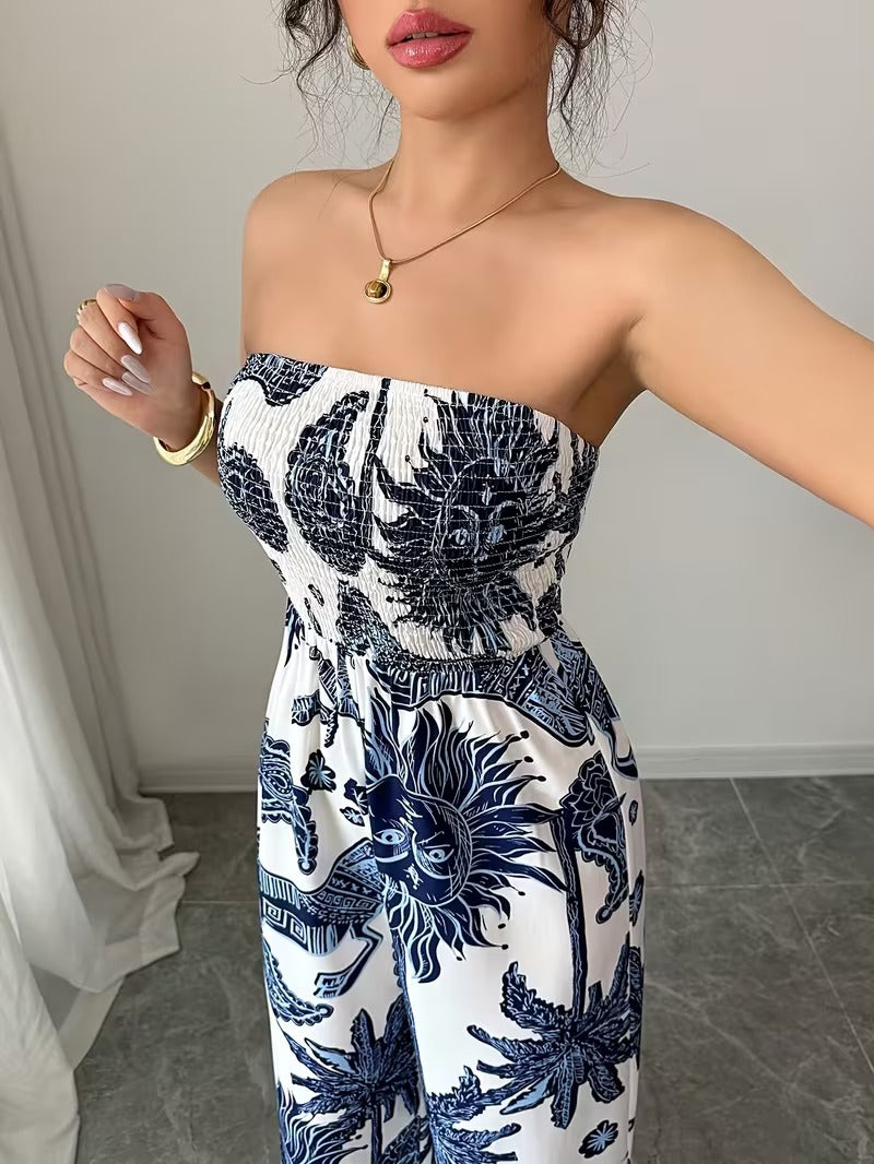 Uma Women's Jumpsuit - back view