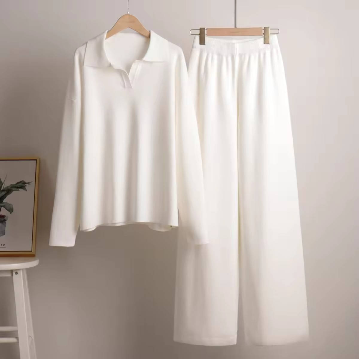 Sophie Women's Wide Leg Sweater - styled view