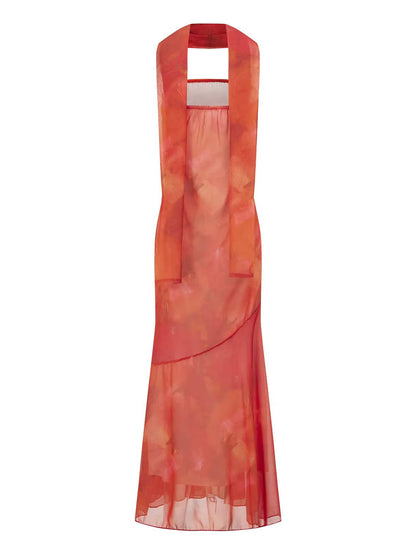 Sable Women's Floral Maxi Dress - styled view