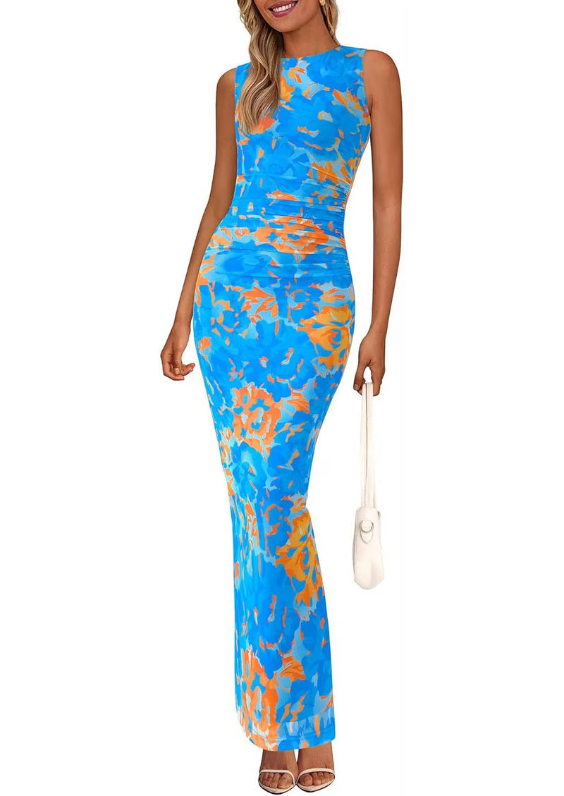 Mabel Women's Floral Maxi Dress - full-length view