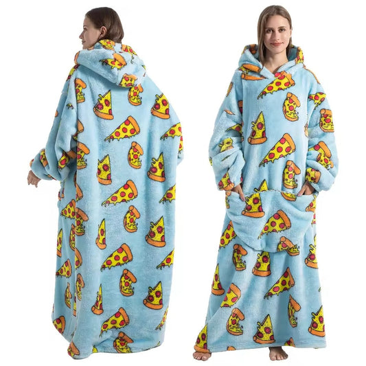 Nadia Women's Throw Blanket - styled view