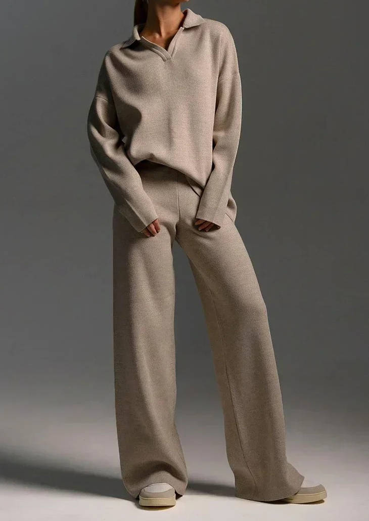 Sophie Women's Wide Leg Sweater - close-up detail