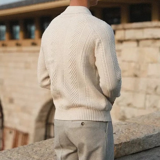 Isaac Men's Sweater - styled view
