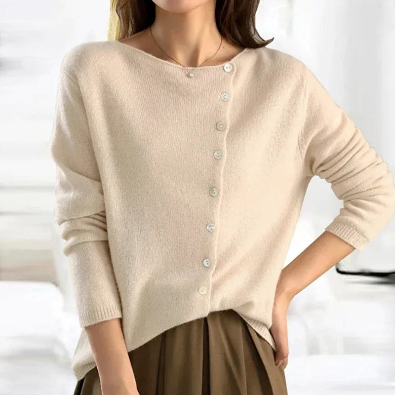 Elise Women's Cardigan | Button