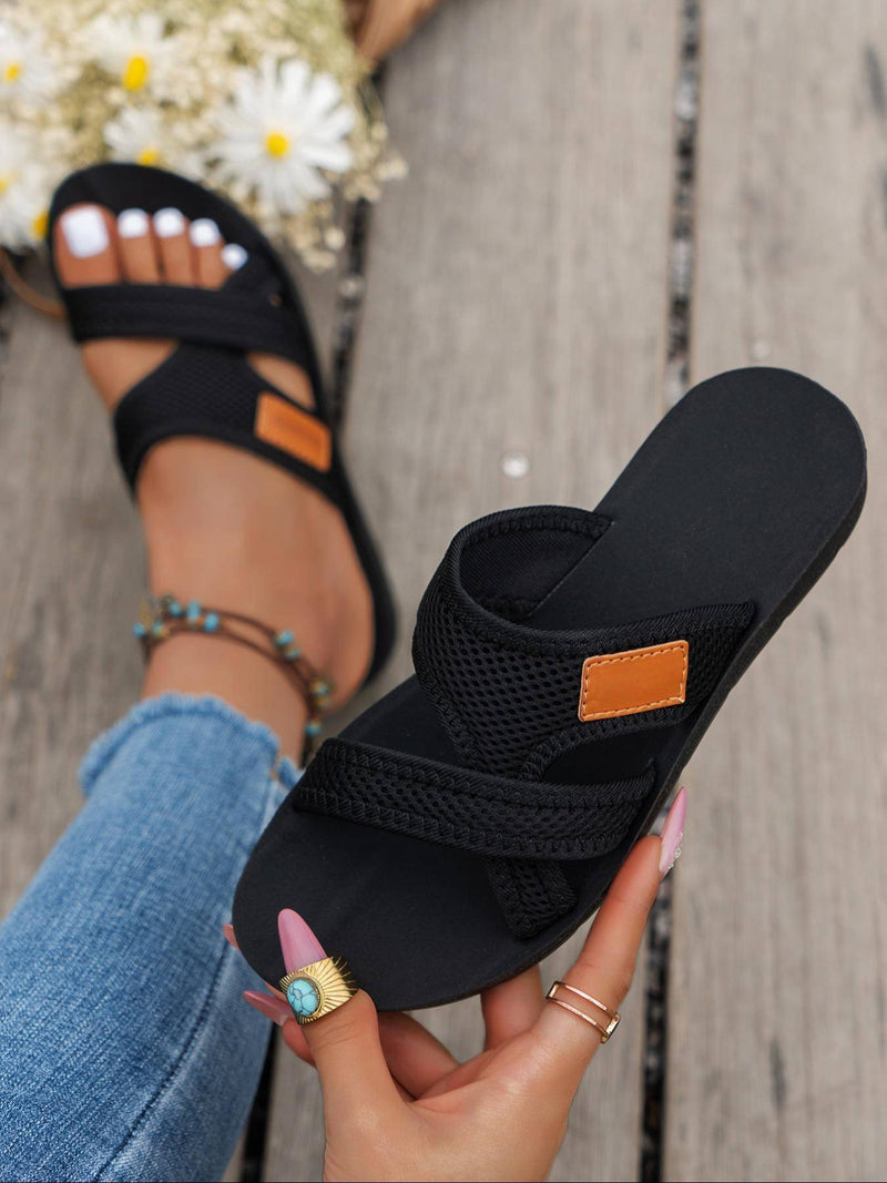 Edith Women's Sandals - fabric and finish detail