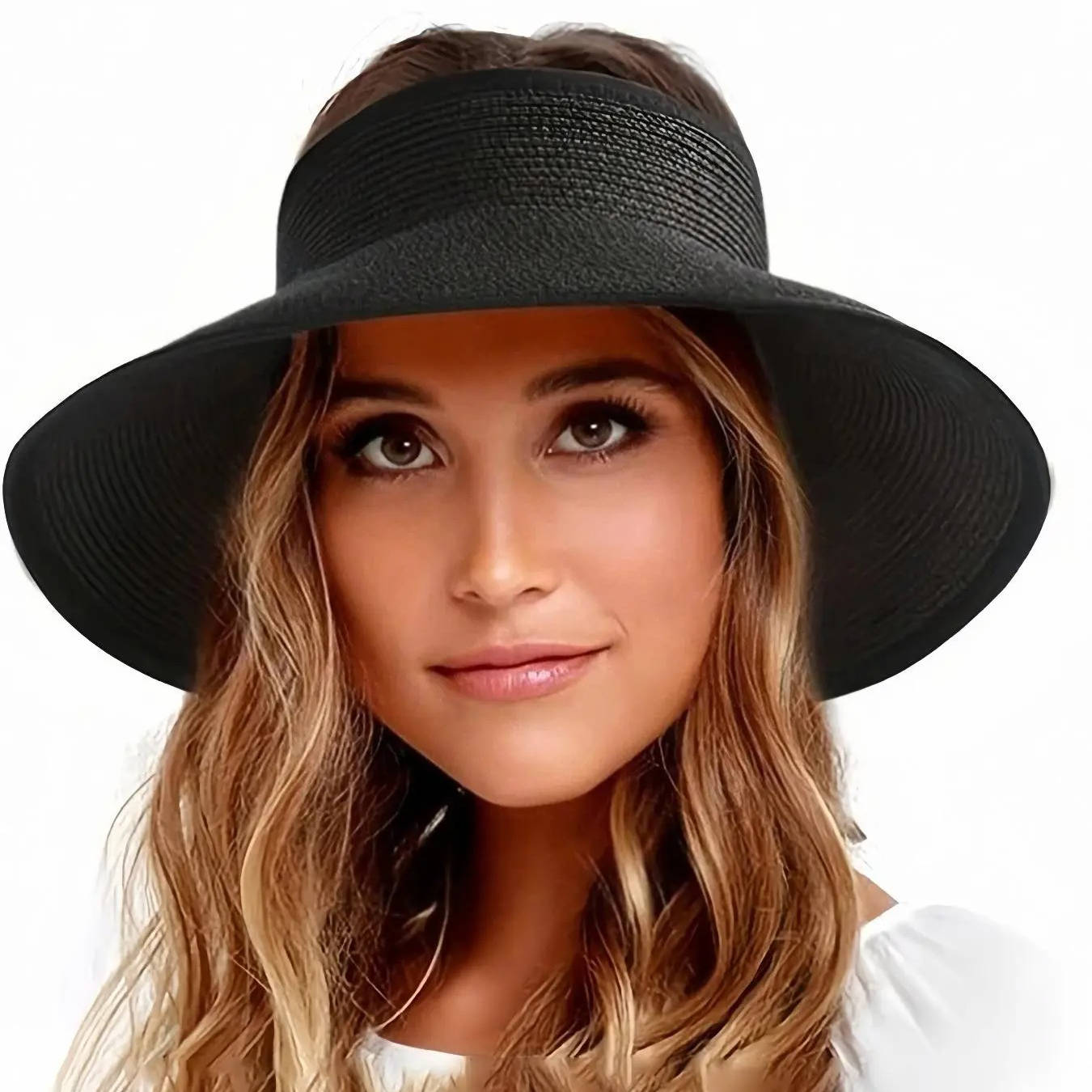 Verity Women's Foldable Hat - fabric and finish detail