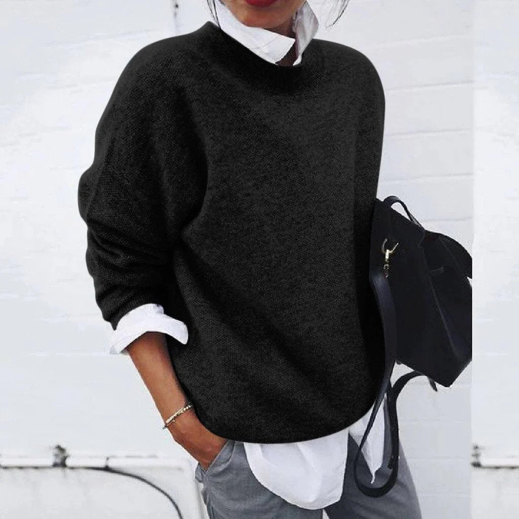 Xanthe Women's Oversized Sweater - full-length view