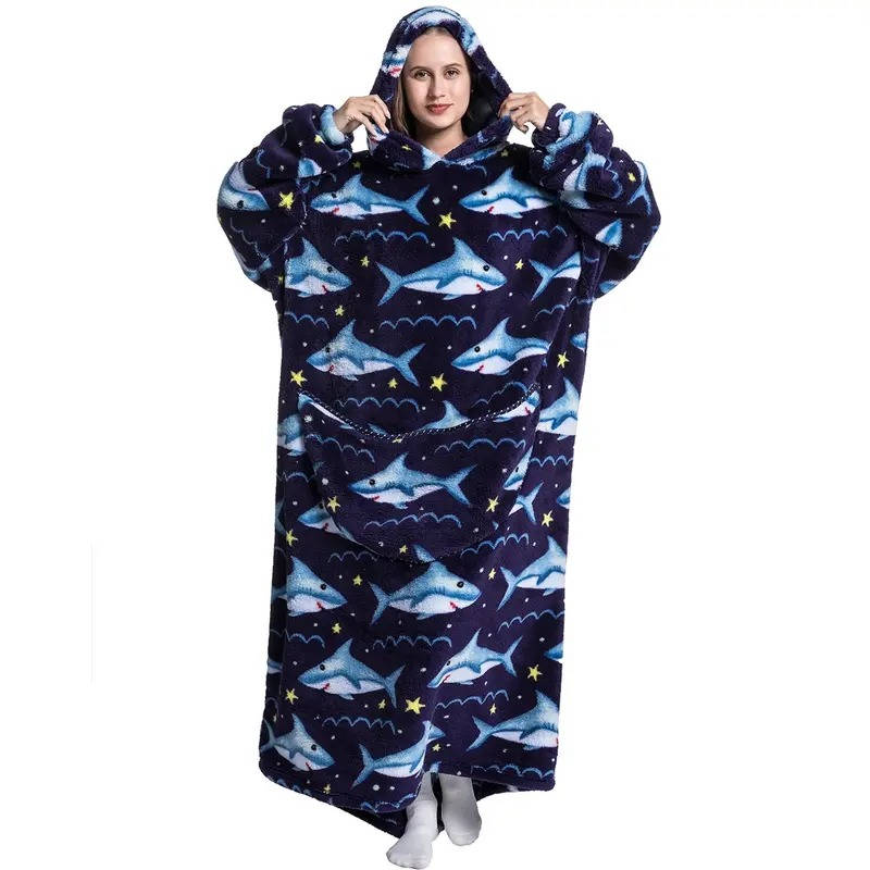 Nadia Women's Throw Blanket - front view