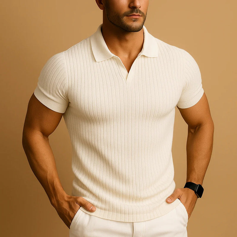 Quill Men's Shirt | Slim Fit, V-neck