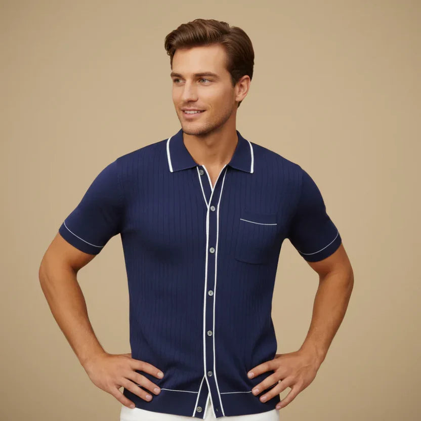 Vance Men's Shirt - fabric and finish detail