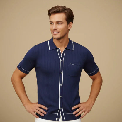 Vance Men's Shirt - fabric and finish detail