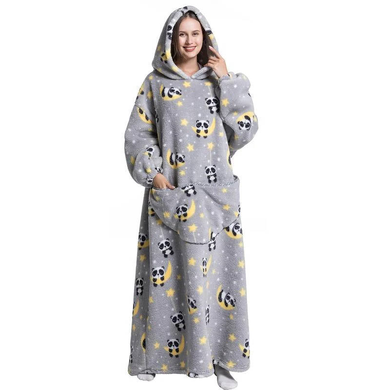 Nadia Women's Throw Blanket - styled view